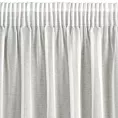 Firana biała z błyszczącej tkaniny o gęstym splocie 300x270 cm taśma MARGO Eurofirany