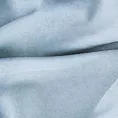 Poszewka szyta ADESSA niebieska z miękkiej tkaniny o welurowej strukturze