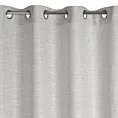 Zasłona szara o strukturze płótna 140x250 cm przelotka ANITA Eurofirany