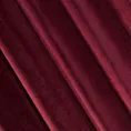 Zasłona bordowa z ekskluzywnego matowego welwetu 140x250 cm przelotka VILLA Eurofirany