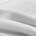 Poszewka szyta LUXOR biała z eleganckiej lśniącej tkaniny o drobnym splocie