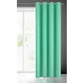 Zasłona miętowa gładka, matowa 140x250 cm przelotka ADORE Design 91 Eurofirany