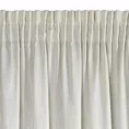 Zasłona naturalna z dodatkiem lnu i efektem deszczyku 140x300 cm taśma JUDYTA Eurofirany