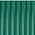 Zasłona ciemnozielona zaciemniająca 140x300 cm taśma imitująca flex MILAN Eurofirany