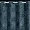 Zasłona granatowa z tkaniny szenilowej 135x250 przelotka ALETA Eurofirany