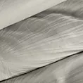 Pościel 220x200 cm bawełniana kolor szarobeżowy z żakardowym wzorem NIKOL Eurofirany
