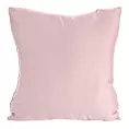 Poszewka na poduszkę 40x40 cm z satyny bawełnianej pudrowo różowa NOVA Eurofirany