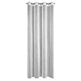 Firana biała o strukturze siatki z deszczykiem, w stylu eko 140x250 cm przelotka NESSI Eurofirany