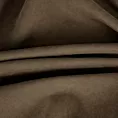 Roleta rzymska ADESSA ciemnobrązowa z miękkiej tkaniny o welurowej strukturze