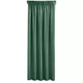 Zasłona miętowa z gładkiego welwetu 140x270 taśma SIBEL Pierre Cardin Eurofirany