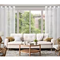 Firana biała z siateczki niewymagająca prasowania 140x250 cm przelotka CINDY Eurofirany