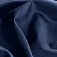 Zasłona granatowa z matowej gładkiej tkaniny 140x175 cm przelotka RITA Eurofirany