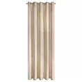 Zasłona beżowa z ekskluzywnego matowego welwetu 140x250 cm przelotka VILLA Eurofirany