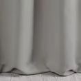 Zasłona szara zaciemniająca gładka półmatowa 135x250 cm przelotka LOGAN Eurofirany