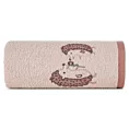 Ręcznik kąpielowy dziecięcy 50x90 cm bawełniany kolor różowy 450 g/m2 BABY 68 Eurofirany