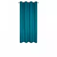 Zasłona morska zaciemniająca gładka półmatowa 140x175 cm przelotka LOGAN Eurofirany