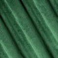 Zasłona ciemnozielona z gładkiego welwetu 140x300 cm taśma PIERRE Eurofirany