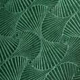 Zasłona zielona wytłaczana z tkaniny welwetowej 140x250 cm przelotka ELIEN Design 91 Eurofirany