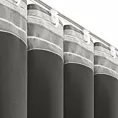Zasłona grafitowa zaciemniająca 140x300 cm taśma imitująca flex MILAN Eurofirany