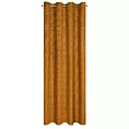 Zasłona miodowa z welwetu wytłaczanego w liście 140x250 cm przelotka OCTAVIA Eurofirany