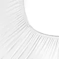 Prześcieradło jersey z gumką 240x220 cm z bawełny kolor biały 190 g/m2 Eurofirany Premium