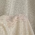 Tkanina firanowa z delikatnym połyskiem, wyraźnym splotem z efektem bukli,Eurofirany