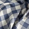 Tkanina zasłonowa o płóciennym splocie w kratkę Eurofirany
