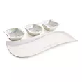 Zestaw trzech miseczek z paterką NINA Eurofirany