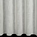 Firana szyta na taśmie 5 cm naturalna o naturalnym, luźnym splocie w stylu eko