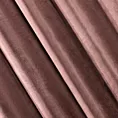 Zasłona ciemnoróżowa z ekskluzywnego matowego welwetu 140x250 cm przelotka RIA Diva Line Eurofirany
