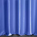 Zasłona szyta na taśmie fala niebieska z tkaniny trudnopalnej, zaciemniającej, typu blackout
