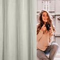 Firana naturalna z drobnej matowej siateczki 140x250 cm przelotka DARLA Eurofirany