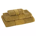 Ręcznik kąpielowy 50x90 cm bawełniany kolor miodowy z welurową bordiurą 500 g/m2 EMMA Eurofirany