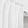Firana biała z gładkiej etaminy 140x300 cm taśma imitująca flex LAYLA Eurofirany