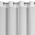 Firana biała z subtelnym wzorem 350x250 cm przelotka - TULSA Eurofirany