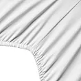 Prześcieradło z gumką 180x200 cm z mikrowłókna kolor biały 90 g/m2 SOFT Design 91 Eurofirany
