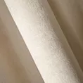 Zasłona beżowa z matowego welwetu 140x250 cm przelotka MELANIE Eurofirany