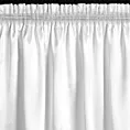 Zasłona biało, srebrzysta zaciemniająca 140x270 cm taśma MILI Eurofirany
