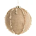 Dekoracyjna bombka choinkowa w stylu eko Eurofirany