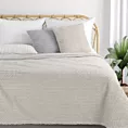 Narzuta-koc kremowy 130x170 cm z przyjemnego futerka LARIS Eurofirany