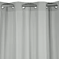 Zasłona srebrna z matowej gładkiej tkaniny 140x250 cm przelotka RITA Eurofirany