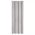 Zasłona szara w stylu eko 140x250 cm przelotka MADISON Eurofirany
