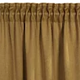 Zasłona miodowa zaciemniająca o strukturalnym wzorze 130x300 cm taśma CARLO Eurofirany