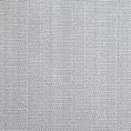Roleta rzymska srebrna z tkaniny o grubym splocie przetykanej błyszczącą nicią
