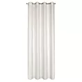Zasłona jasnobeżowa z tkaniny szenilowej 135x250 przelotka ALETA Eurofirany
