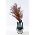 Sztuczna gałązka brązowa TRAWA PAMPASOWA  z dużym pióropuszem do bukietów sztuczny kwiat 104 cm EUROFIRANY