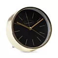 Dekoracyjny zegar stołowy w minimalistycznym stylu z logiem EUROFIRANY