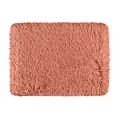 Dywanik łazienkowy CELIA koralowy shaggy ze srebrną nicą Eurofirany