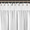 Firana biała z gładkiego matowego woalu 140x270 cm taśma LUCY Eurofirany