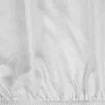 Prześcieradło z gumką 100x200 cm z satyny bawełnianej kolor biały 125 g/m2 DINA Diva Line Eurofirany